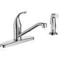 Fastfood 015 12405CP Single Handle Kitchen Faucet with Spray, Chrome FA2588221